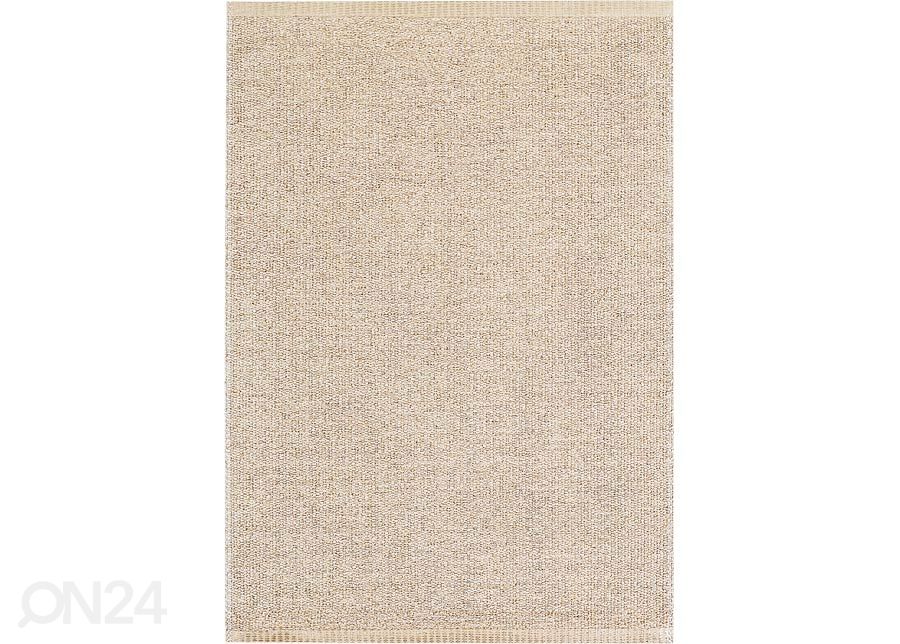 Narma muovimatto Neve cream metallic 70x250 cm kuvasuurennos