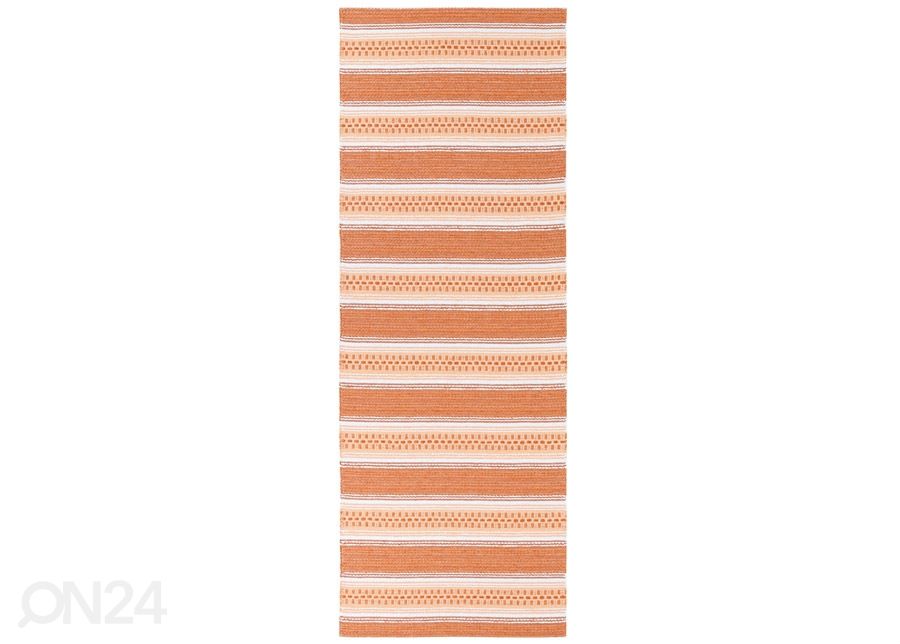 Narma muovimatto Runö orange 70x200 cm kuvasuurennos