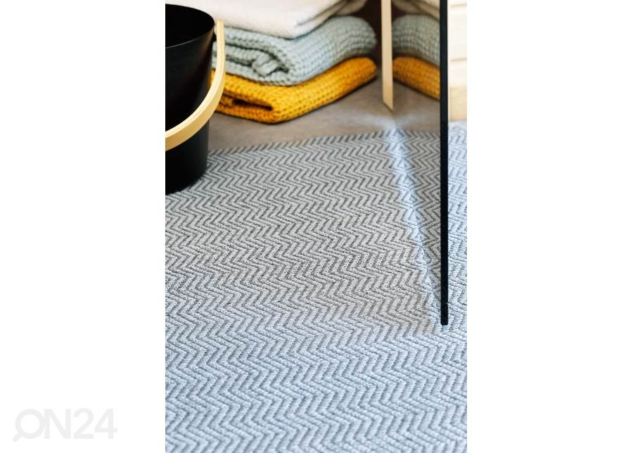 Narma muovimatto Saxby grey 70x200 cm kuvasuurennos