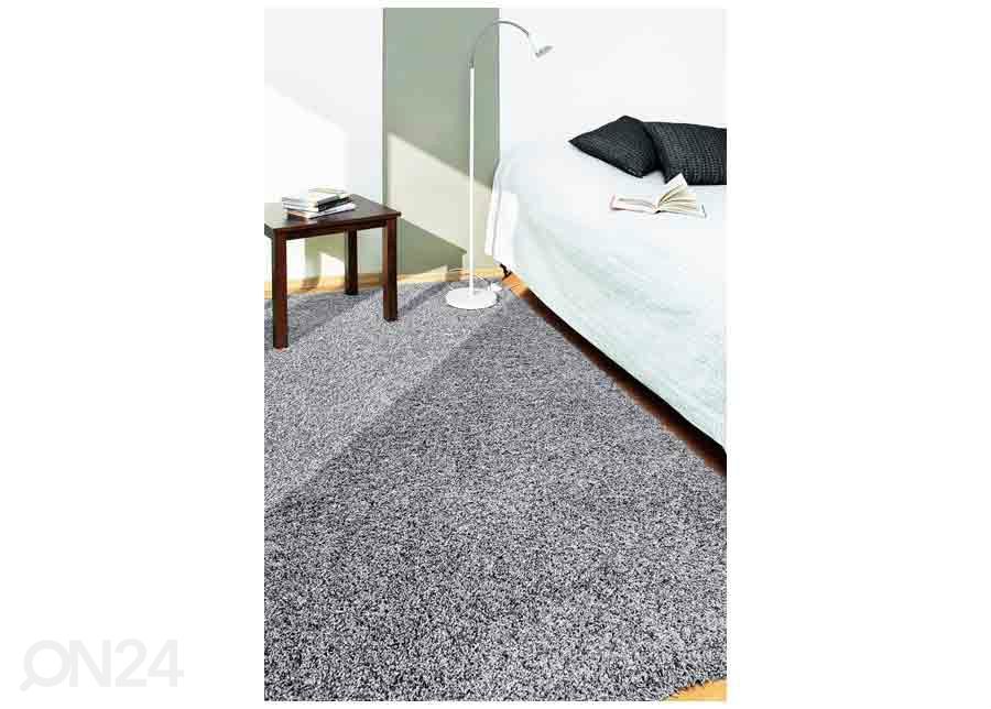 Narma pitkäkarvainen matto Spice™ harmaa 67x133 cm kuvasuurennos