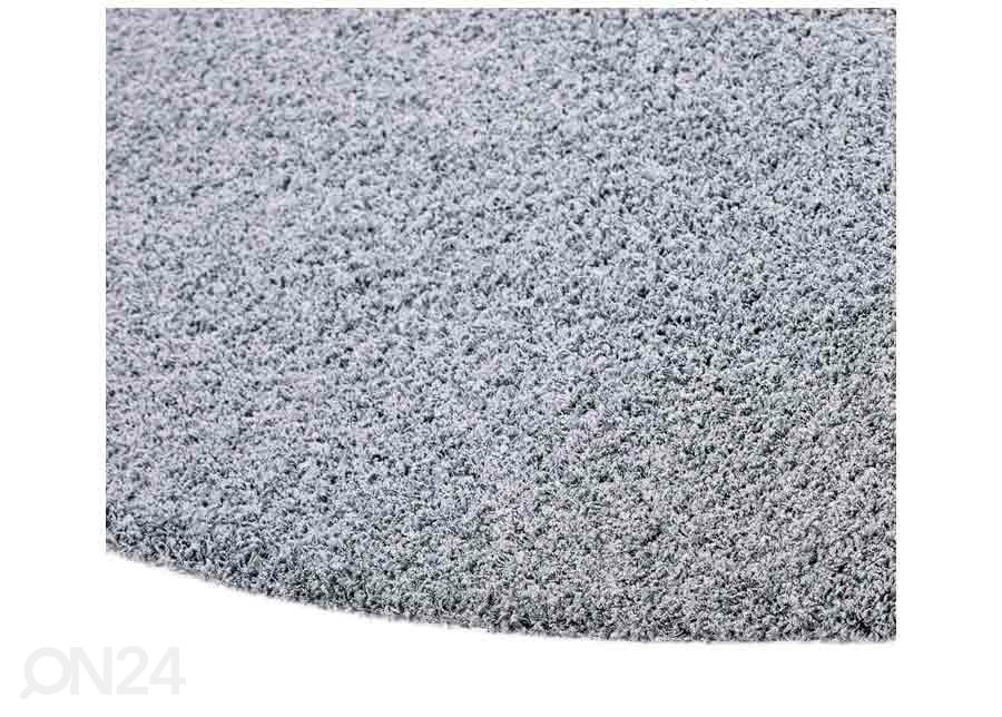 Narma pitkäkarvainen matto Spice™ harmaa pyöreä Ø 133 cm kuvasuurennos