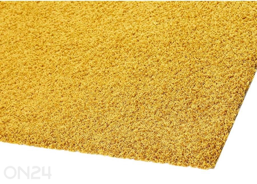 Narma pitkäkarvainen matto Spice™ keltainen 67x133 cm kuvasuurennos