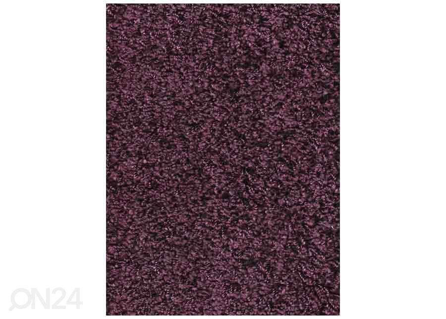 Narma pitkäkarvainen matto Spice™ luumu pyöreä Ø 133 cm kuvasuurennos