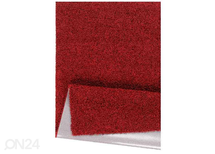 Narma pitkäkarvainen matto Spice™ punainen 67x133 cm kuvasuurennos