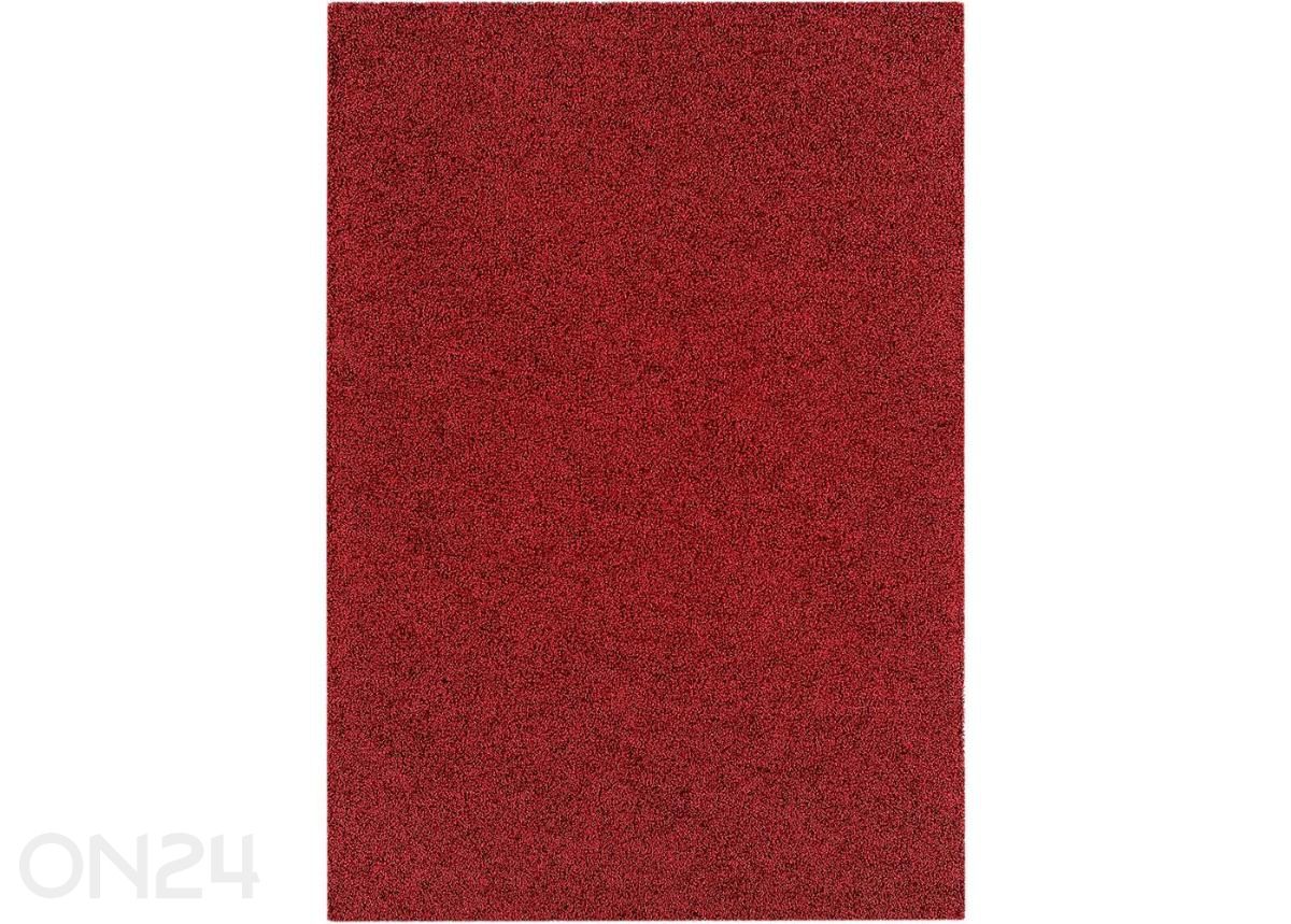 Narma pitkäkarvainen matto Spice™ punainen 67x133 cm kuvasuurennos