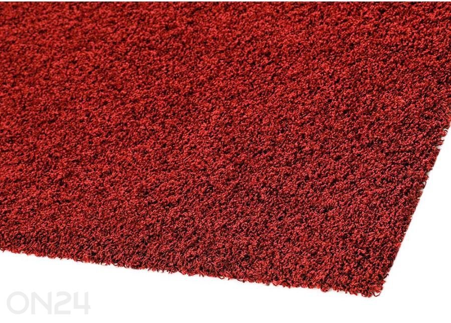 Narma pitkäkarvainen matto Spice™ punainen 67x133 cm kuvasuurennos