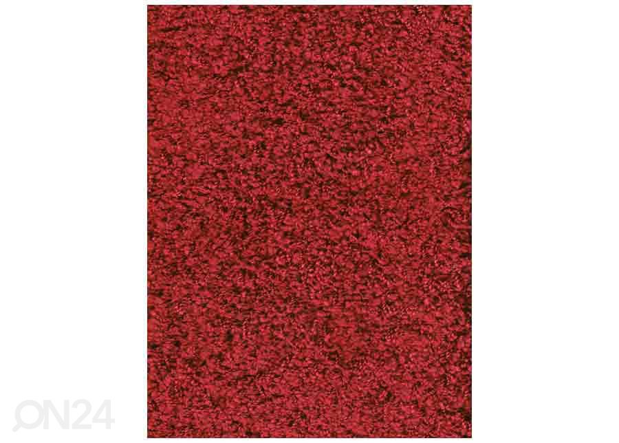 Narma pitkäkarvainen matto Spice™ punainen pyöreä Ø 133 cm kuvasuurennos