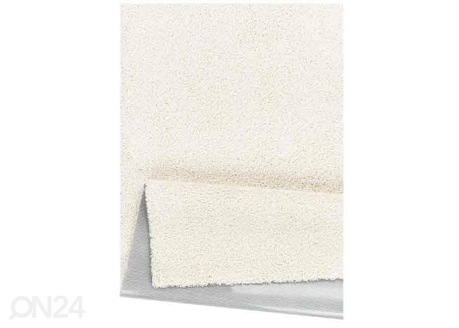 Narma pitkäkarvainen matto Spice™ valkoinen 67x133 cm kuvasuurennos
