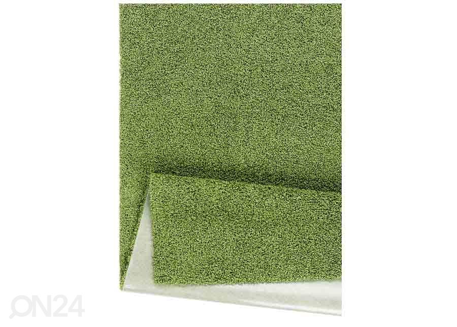Narma pitkäkarvainen matto Spice™ vihreä 67x133 cm kuvasuurennos