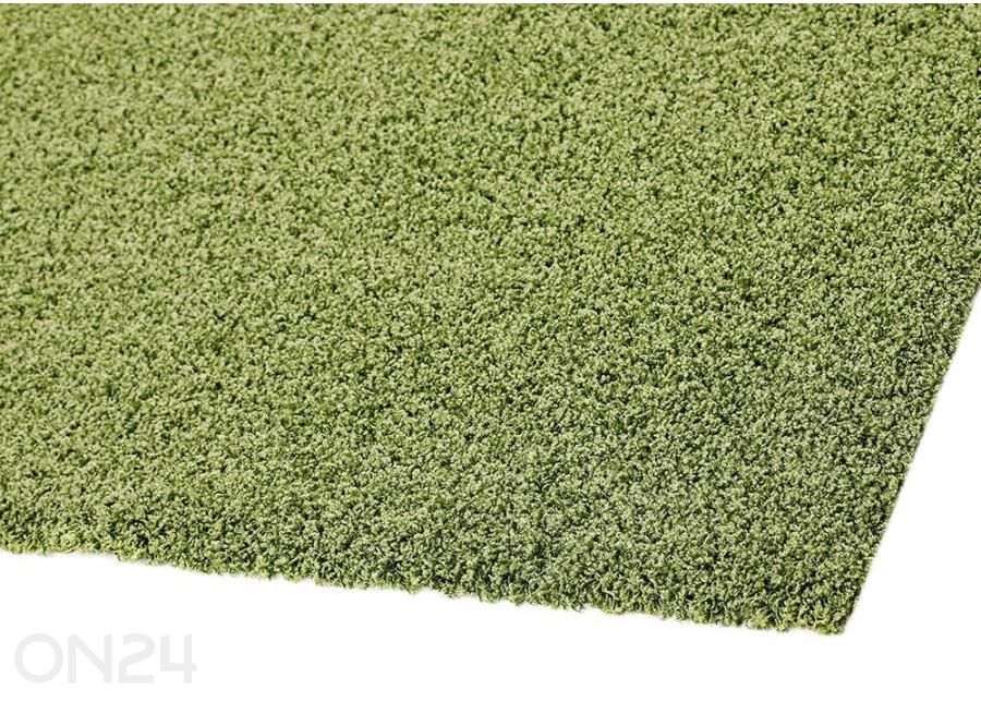 Narma pitkäkarvainen matto Spice™ vihreä 67x133 cm kuvasuurennos