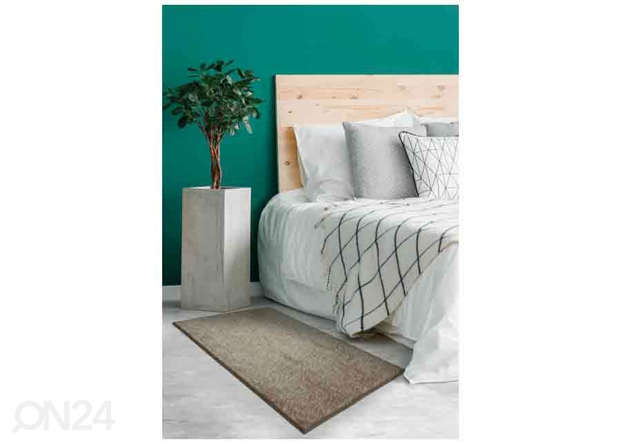 Narma pitkänukkainen matto Sky beige 80x150 cm kuvasuurennos