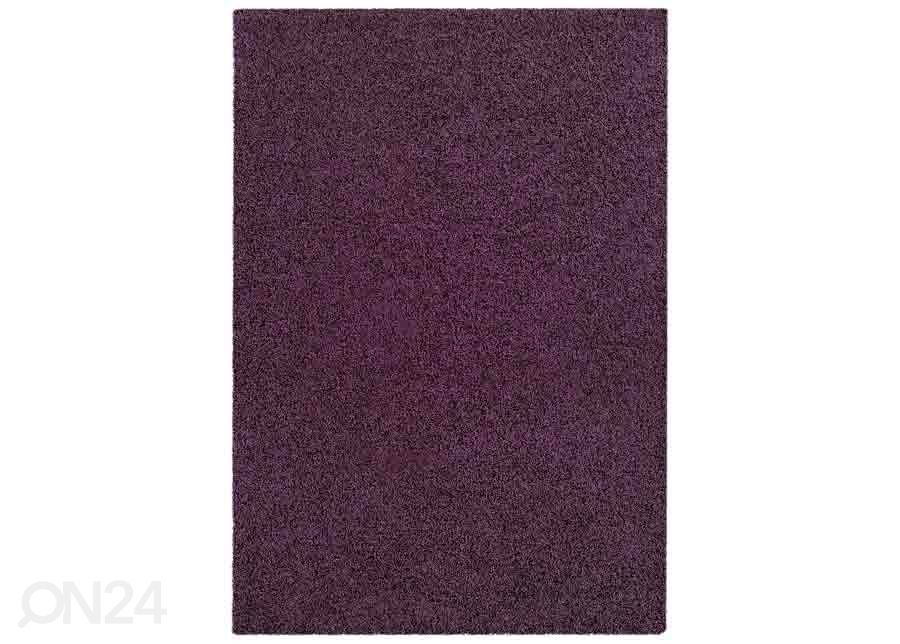Narma pitkänukkainen matto Spice™ luumu 120x160 cm kuvasuurennos