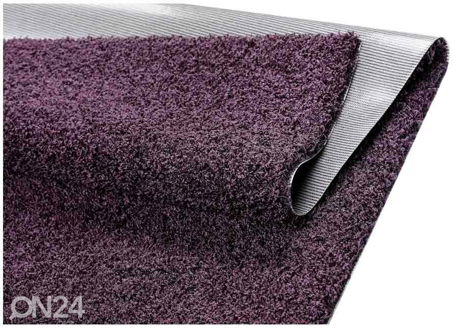 Narma pitkänukkainen matto Spice™ luumu 80x160 cm kuvasuurennos