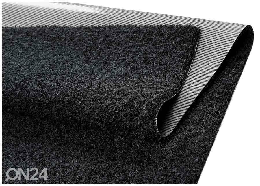 Narma pitkänukkainen matto Spice™ musta 200x300 cm kuvasuurennos