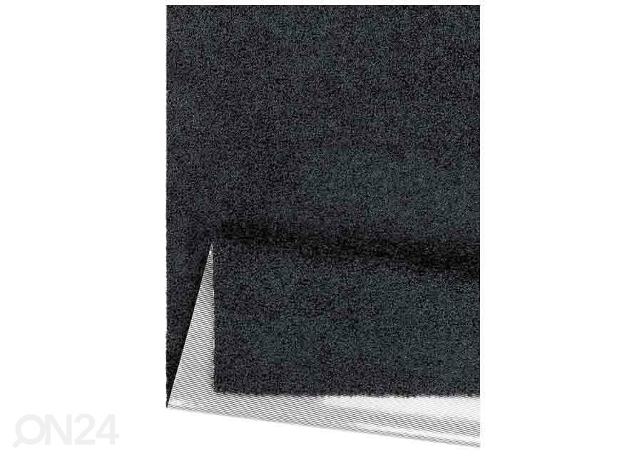 Narma pitkänukkainen matto Spice™ musta 200x300 cm kuvasuurennos