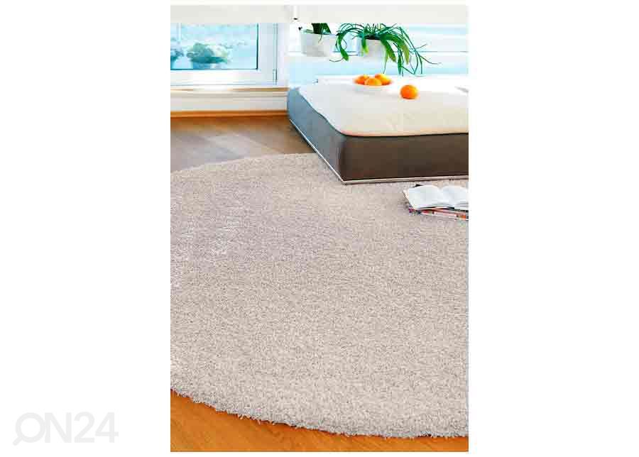 Narma pitkänukkainen matto Spice™ pyöreä Ø 133 cm kuvasuurennos