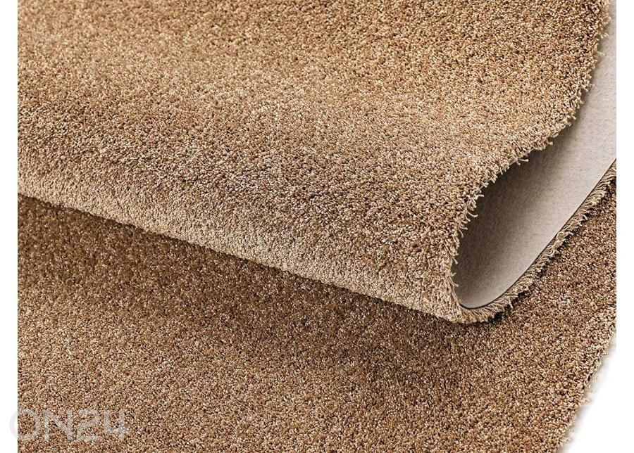Narma röyhelöinen tuftattu matto Sweet™ kullanvärinen pyöreä Ø 200 cm kuvasuurennos