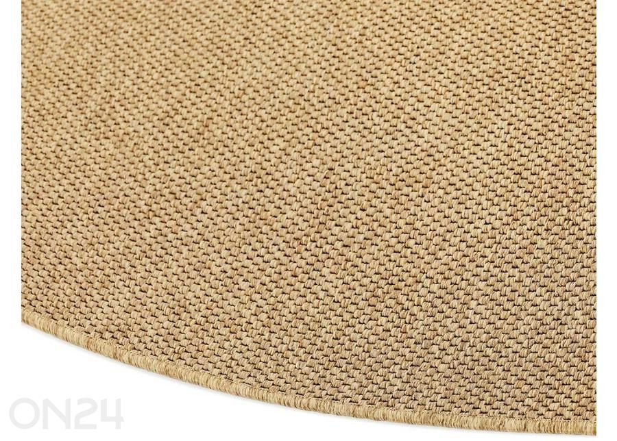 Narma sidosmatto Brooklyn™ gold pyöreä Ø 160 cm kuvasuurennos
