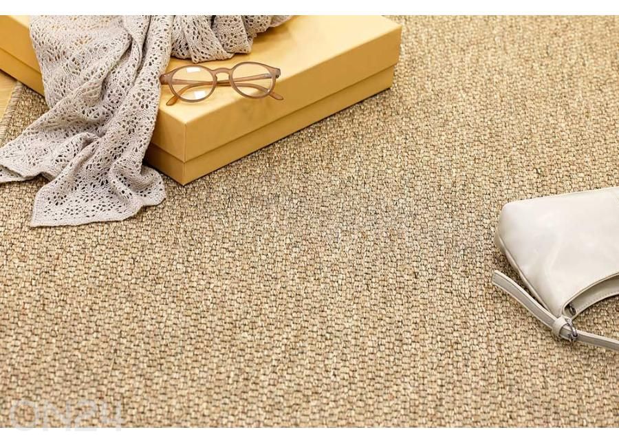 Narma sidosmatto Brooklyn™ gold pyöreä Ø 200 cm kuvasuurennos