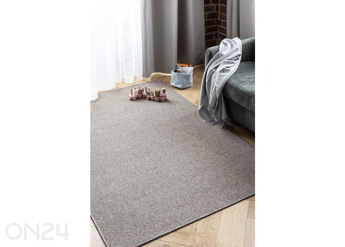 Narma sidosmatto Brooklyn™ linen pyöreä Ø 160 cm kuvasuurennos