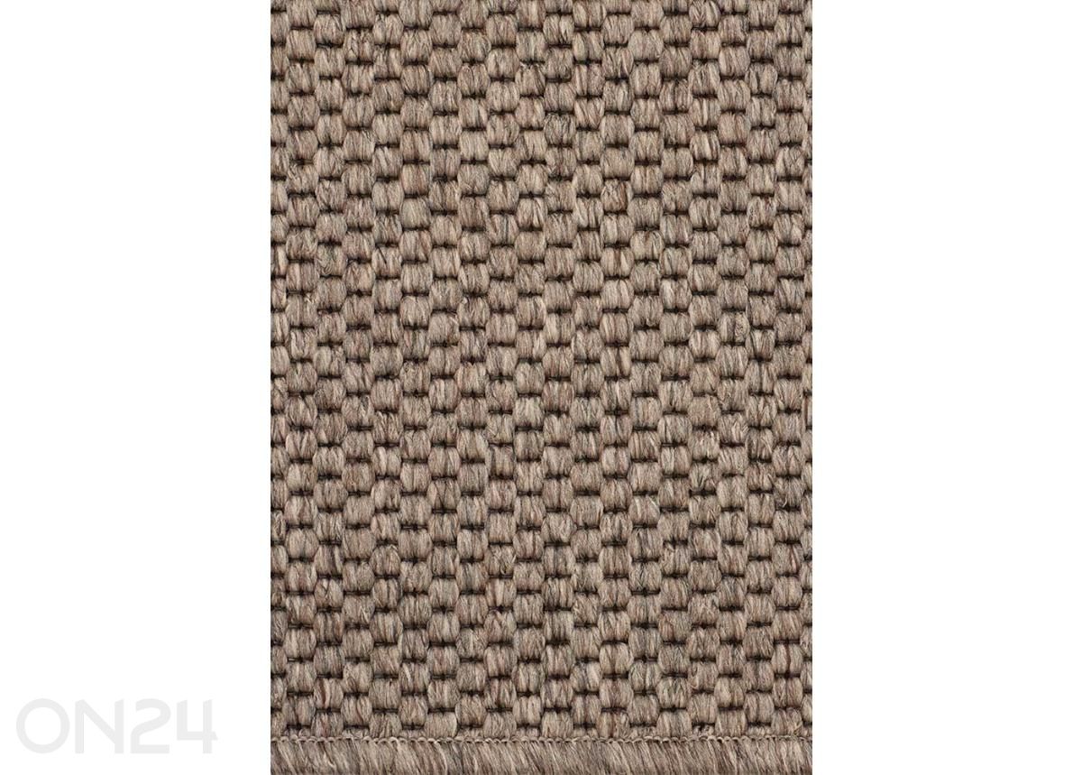 Narma sidosmatto Brooklyn™ ruskea pyöreä Ø 160 cm kuvasuurennos