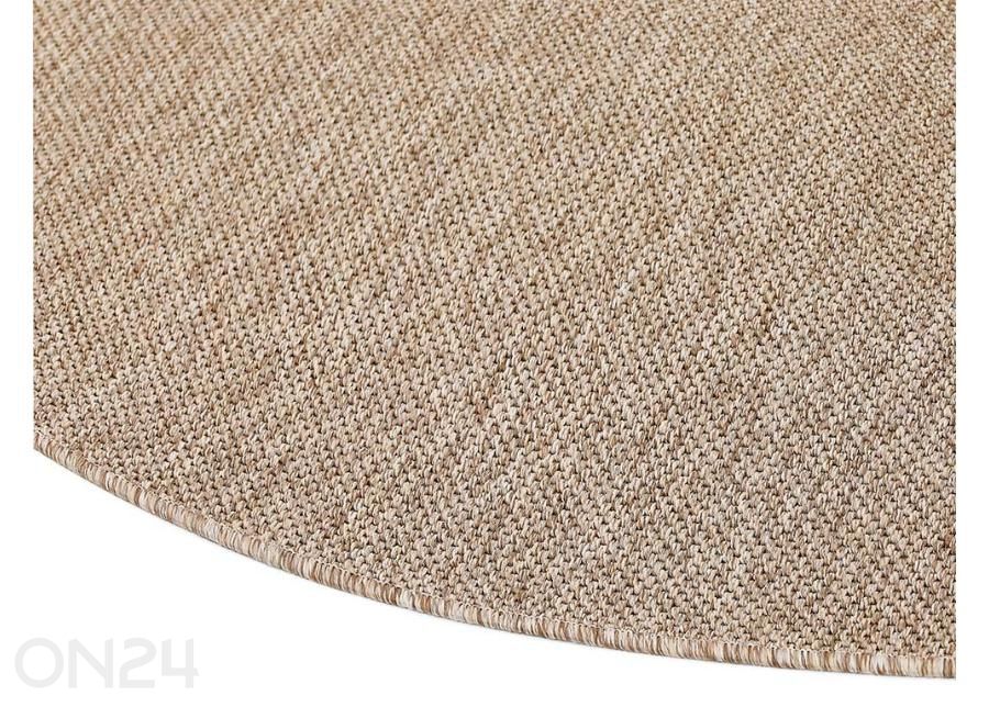 Narma sidosmatto Vagabond™ beige pyöreä Ø 200 cm kuvasuurennos