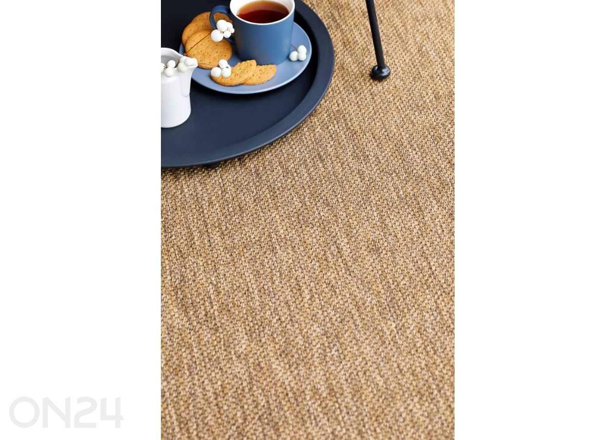 Narma sidosmatto Vagabond™ gold pyöreä Ø 160 cm kuvasuurennos