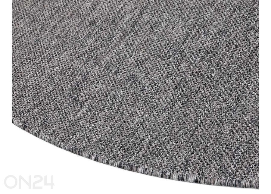 Narma sidosmatto Vagabond™ harmaa pyöreä Ø 200 cm kuvasuurennos