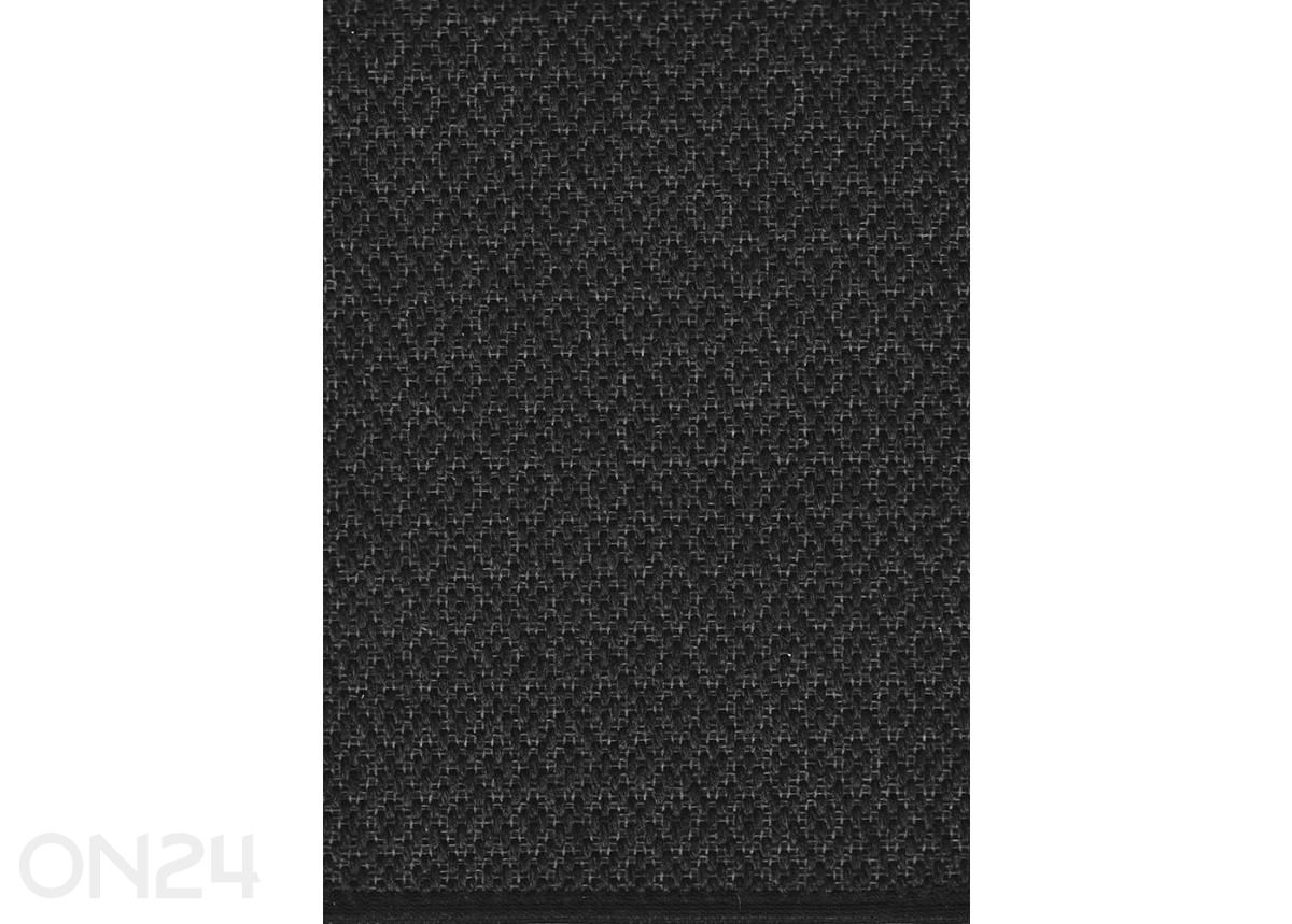 Narma sileäkudosmatto Bello™ black pyöreä Ø 160 cm kuvasuurennos