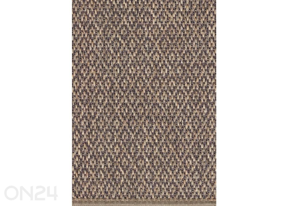 Narma sileäkudosmatto Bello™ brown pyöreä Ø 160 cm kuvasuurennos
