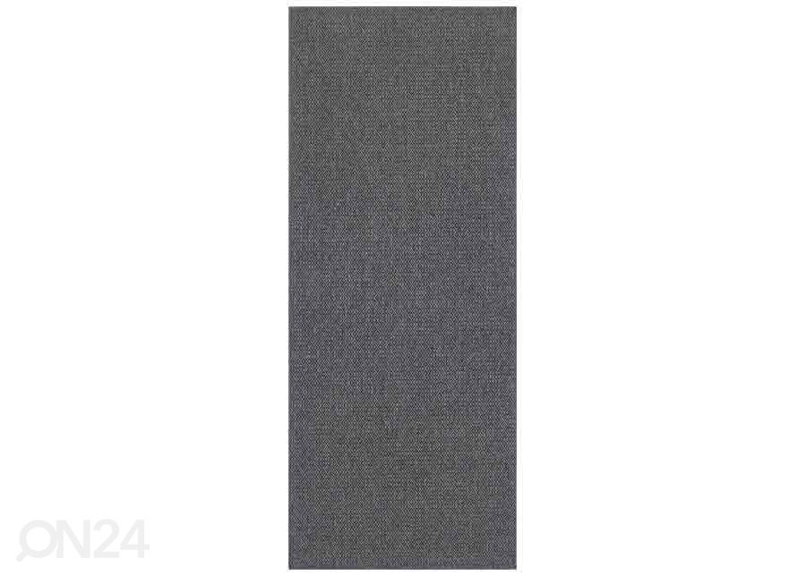 Narma sileäkudosmatto Bello™, hiilenharmaa 60x80 cm kuvasuurennos