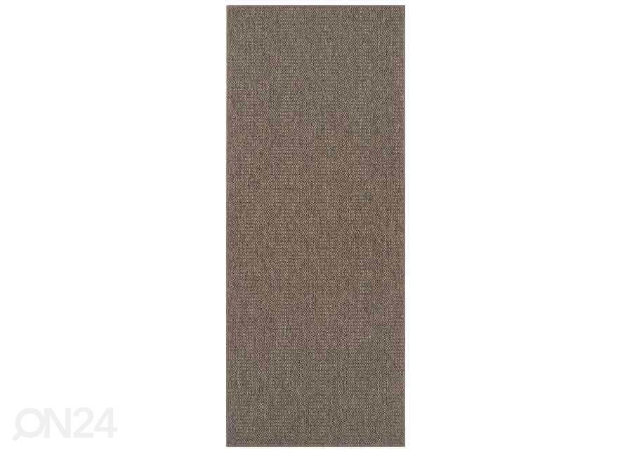 Narma sileäkudosmatto Bello™, ruskea 60x80 cm kuvasuurennos