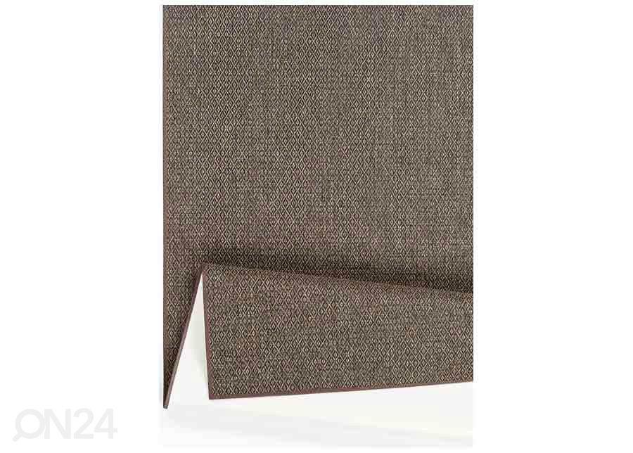 Narma sileäkudosmatto Bello™, ruskea 60x80 cm kuvasuurennos
