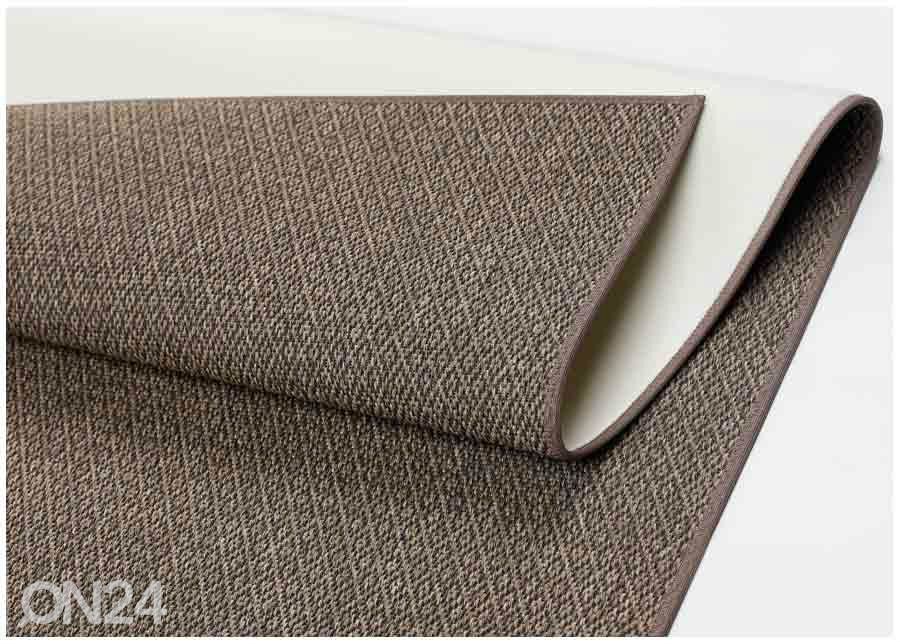 Narma sileäkudosmatto Bello™, ruskea 60x80 cm kuvasuurennos