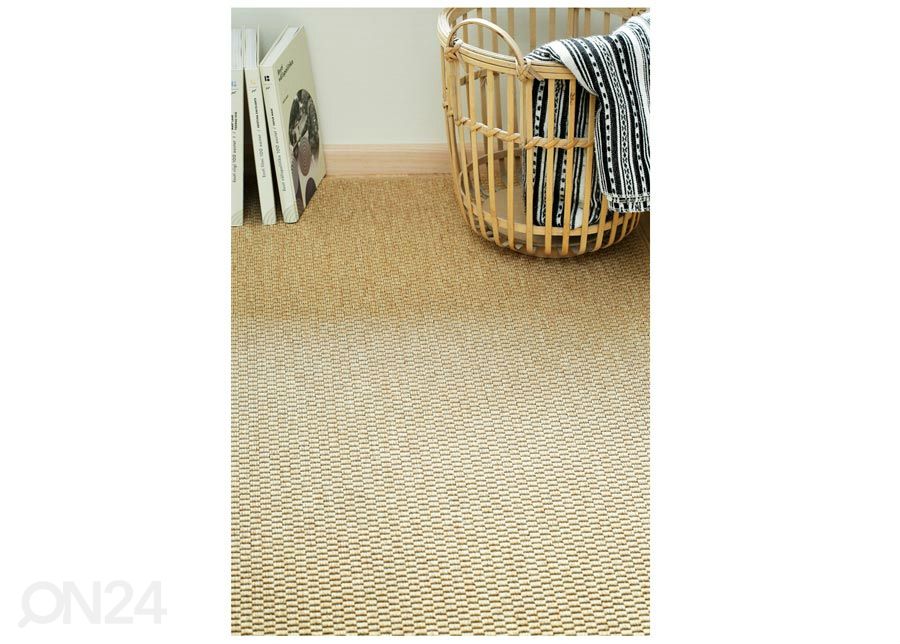 Narma sileäkudosmatto Bono™ beige 160x240 cm kuvasuurennos
