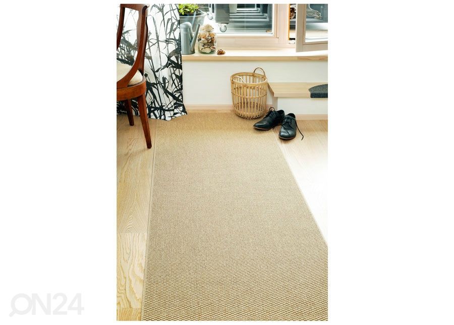 Narma sileäkudosmatto Bono™ beige 160x240 cm kuvasuurennos