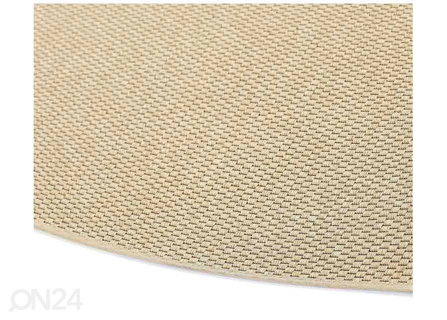 Narma sileäkudosmatto Bono™ beige, pyöreä Ø 160 cm kuvasuurennos