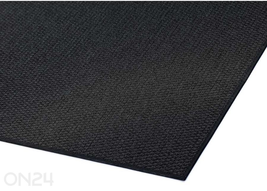 Narma sileäkudosmatto Bono™ black 200x300 cm kuvasuurennos