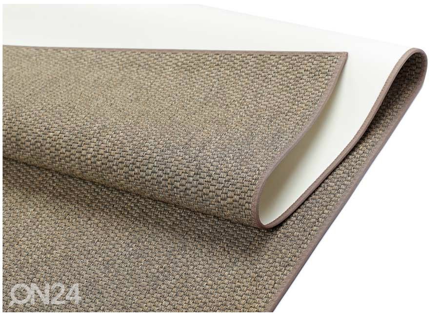 Narma sileäkudosmatto Bono™ brown 80x300 cm kuvasuurennos