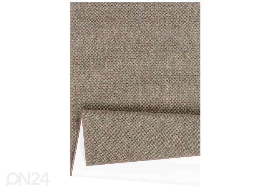 Narma sileäkudosmatto Bono™ brown 80x400 cm kuvasuurennos