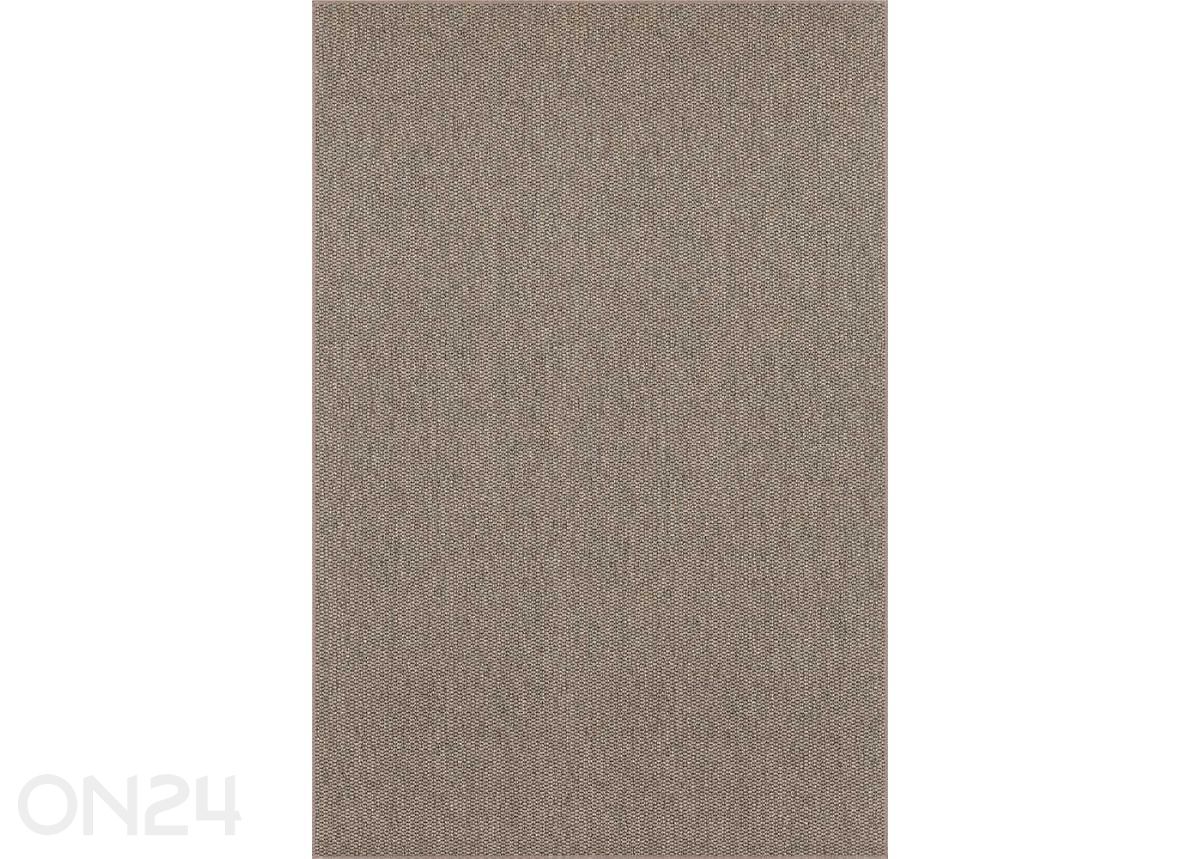 Narma sileäkudosmatto Bono™ brown 80x400 cm kuvasuurennos