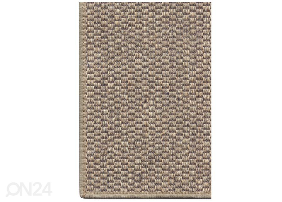 Narma sileäkudosmatto Bono™ brown pyöreä Ø 160 cm kuvasuurennos