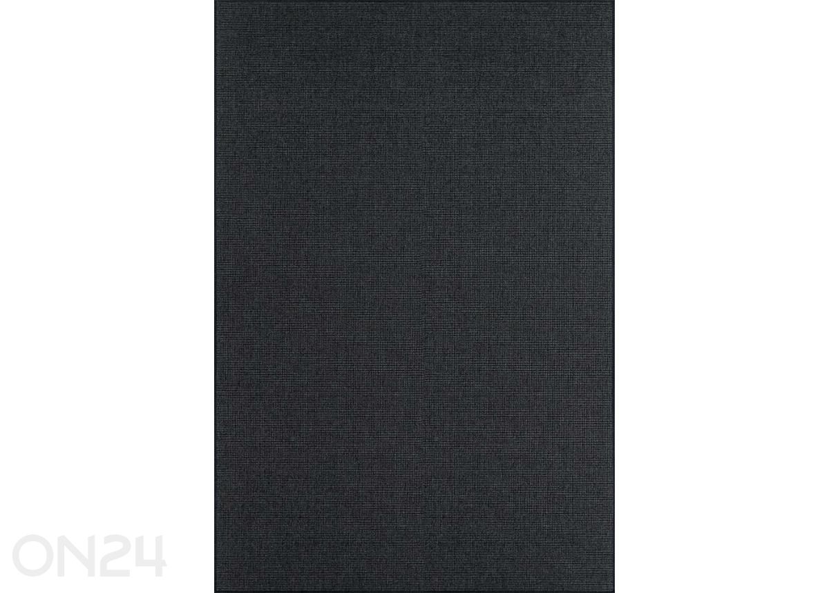 Narma sileäkudosmatto Credo™ black 160x240 cm kuvasuurennos