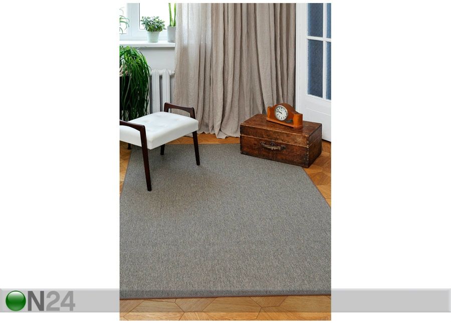 Narma sileäkudosmatto Credo™ brown 200x300 cm kuvasuurennos