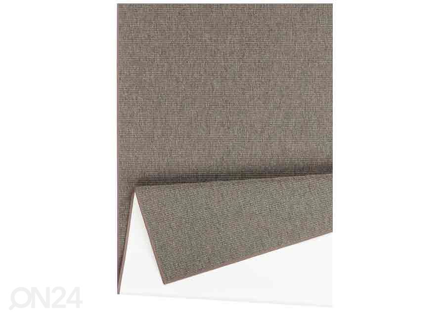 Narma sileäkudosmatto Credo™ brown 80x400 cm kuvasuurennos