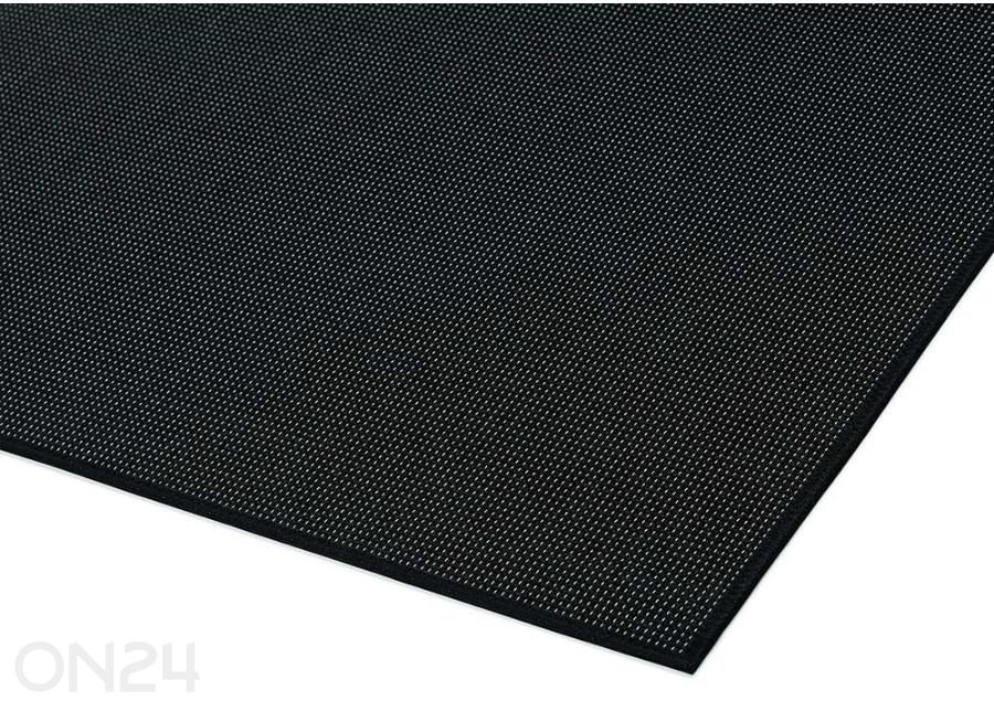 Narma sileäkudosmatto Limo™ black 80x400 cm kuvasuurennos