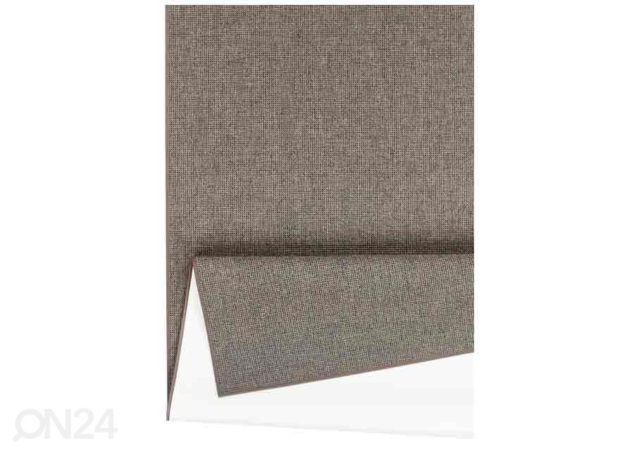 Narma sileäkudosmatto Limo™ brown 80x200 cm kuvasuurennos