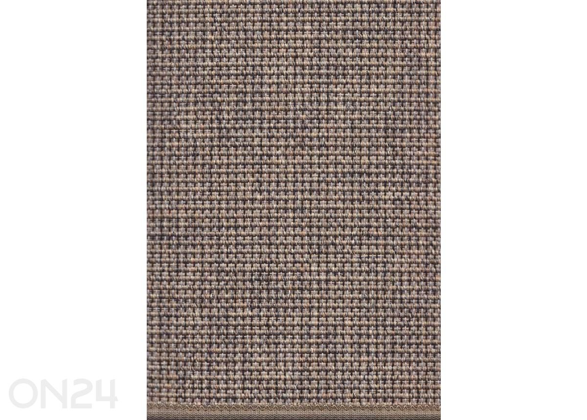 Narma sileäkudosmatto Limo™ brown pyöreä Ø 160 cm kuvasuurennos
