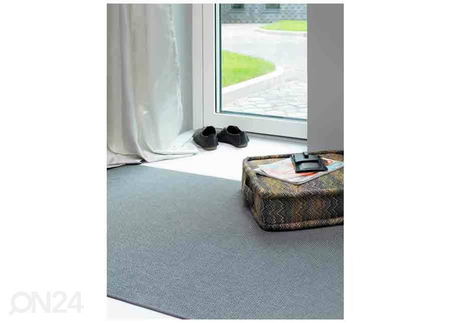 Narma sileäkudosmatto Limo™ carbon 60x80 cm kuvasuurennos