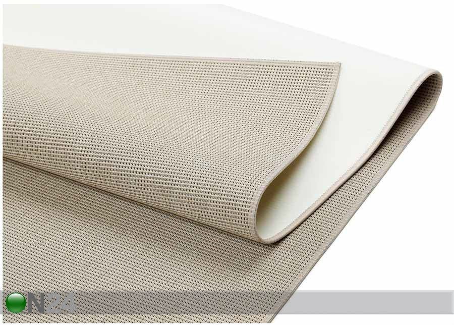 Narma sileäkudosmatto Limo™ sand 80x350 cm kuvasuurennos